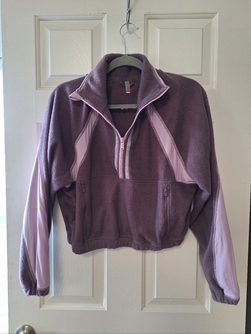 Free People Movement Purple Fleece Jacket XS